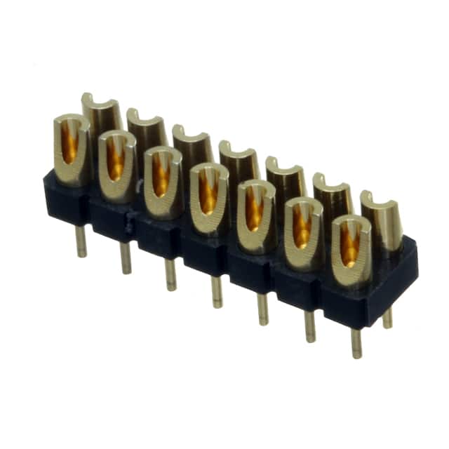 480-10-214-00-002000 CONN HDR STRIP SOLDER 14POS GOLD