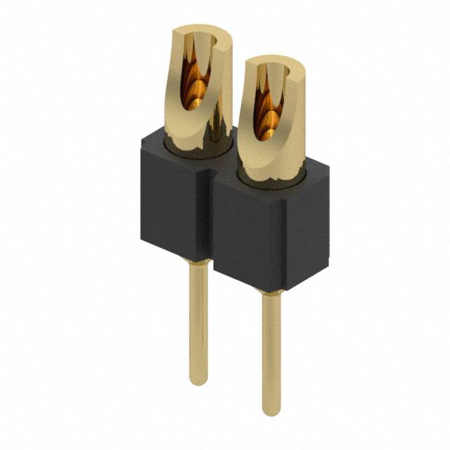 380-10-102-00-001000 CONN HDR SOLDER 2POS GOLD