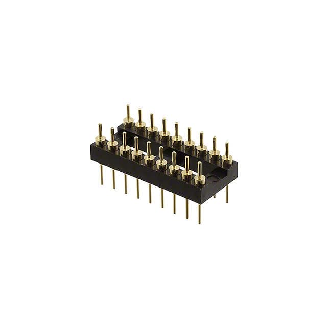 220-1-18-003 CONN HDR DIP MALE PIN 18POS GOLD
