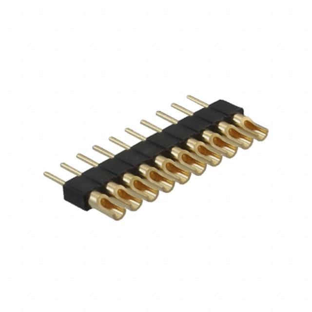 830-10-010-10-005000 CONN HDR STRIP SOLDER 10POS GOLD