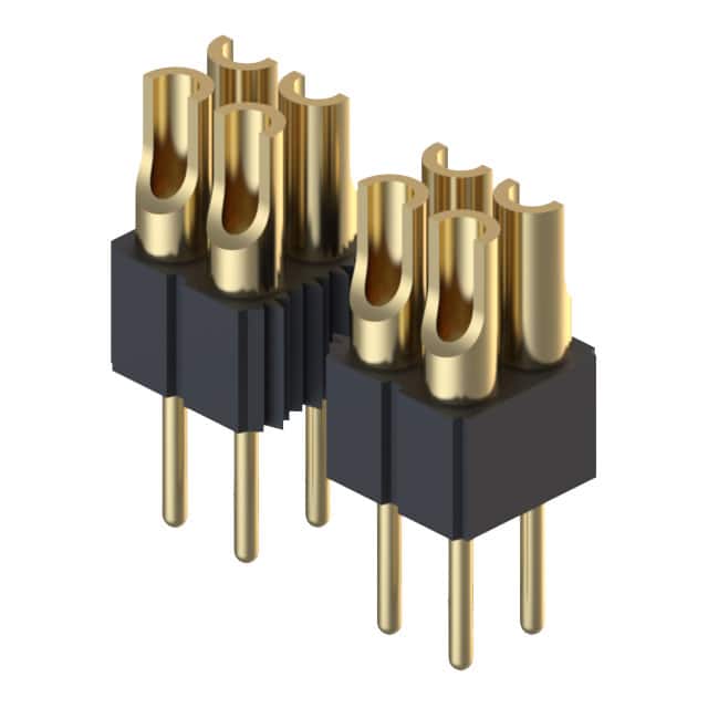 832-10-020-10-005000 CONN HDR STRIP SOLDER 20POS GOLD