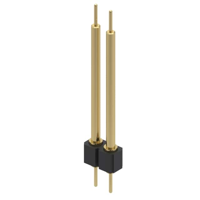 342-10-102-00-594000 CONN HDR DIP POST 2POS GOLD