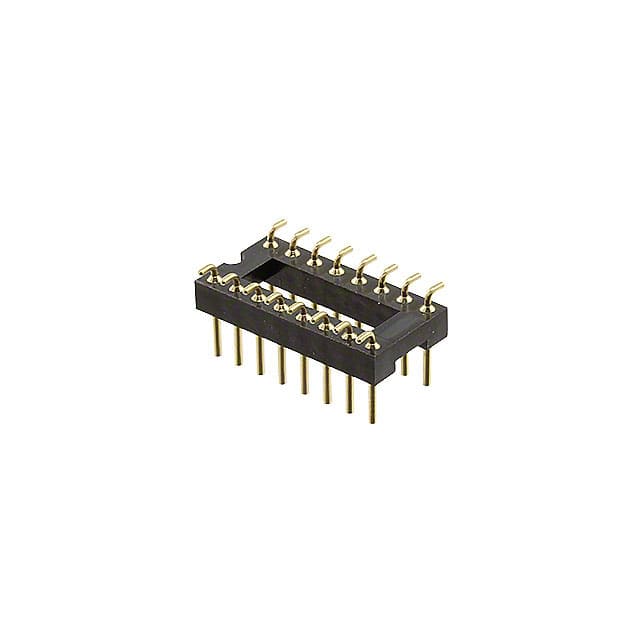 222-1-16-003 CONN HDR DIP MALE PIN 16POS GOLD