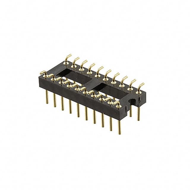 222-1-18-003 CONN HDR DIP MALE PIN 18POS GOLD