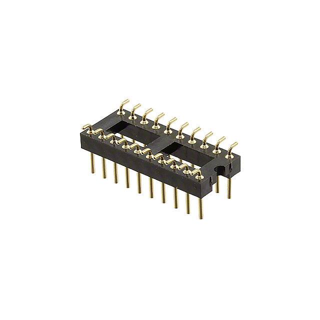 222-1-20-003 CONN HDR DIP MALE PIN 20POS GOLD
