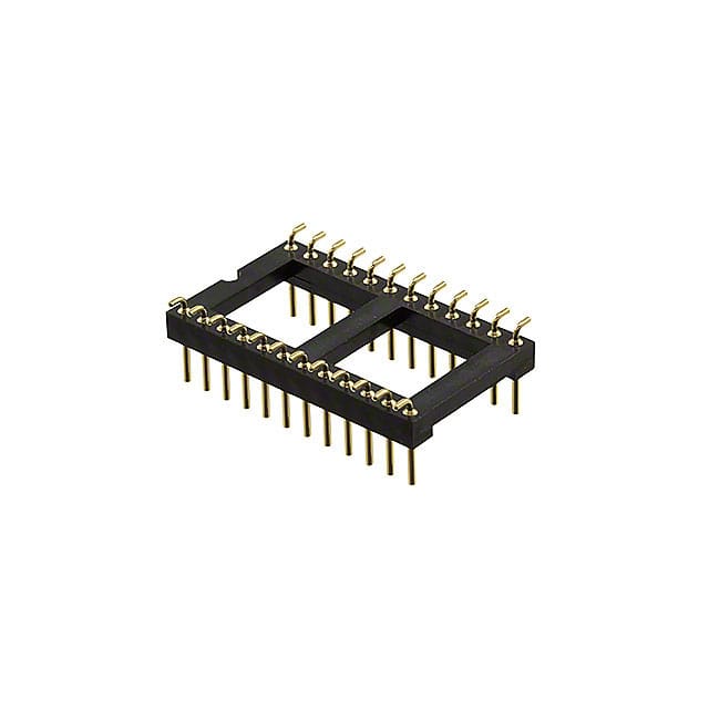 222-1-24-006 CONN HDR DIP MALE PIN 24POS GOLD