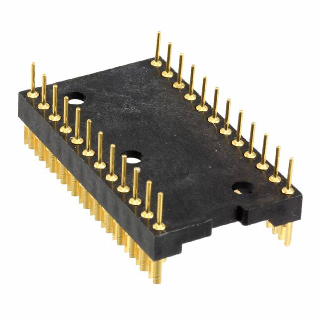 624-CG1 CONN HDR STRIP SLOT 24POS GOLD