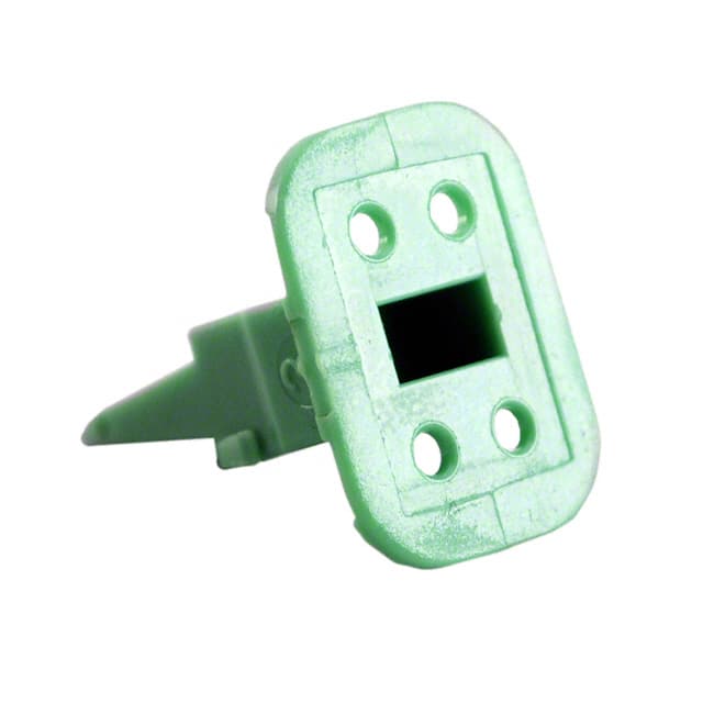 AW4S CONN PLUG WEDGE 4POS GREEN