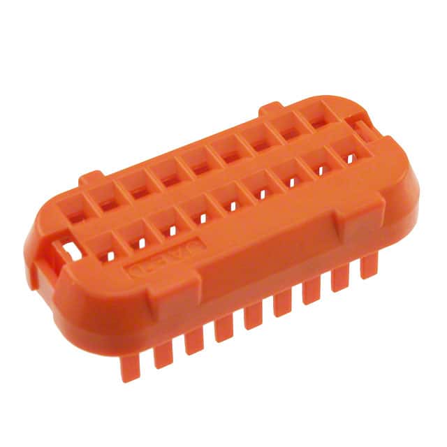 MX23A18XF1 CONN FRONT CAP 18POS SOCKET HSNG