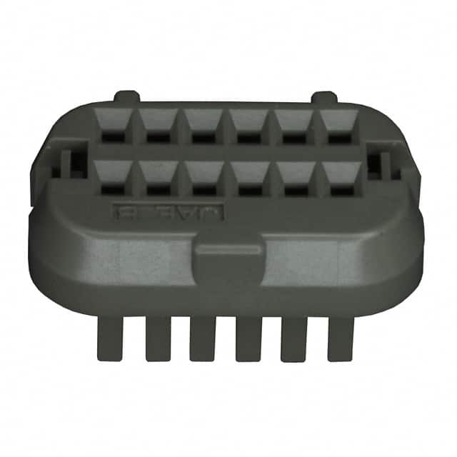 MX23A12XF1 CONN FRONT CAP 12POS SKT HOUSING