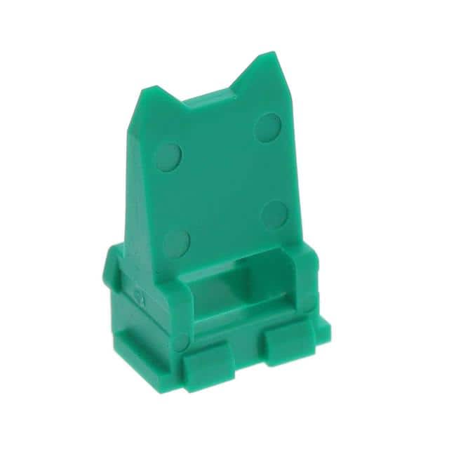 IW4P WEDGELOCK 4POS RECEP GREEN
