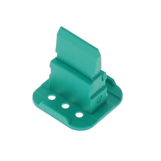 IW6S WEDGELOCK 6POS PLUG GREEN