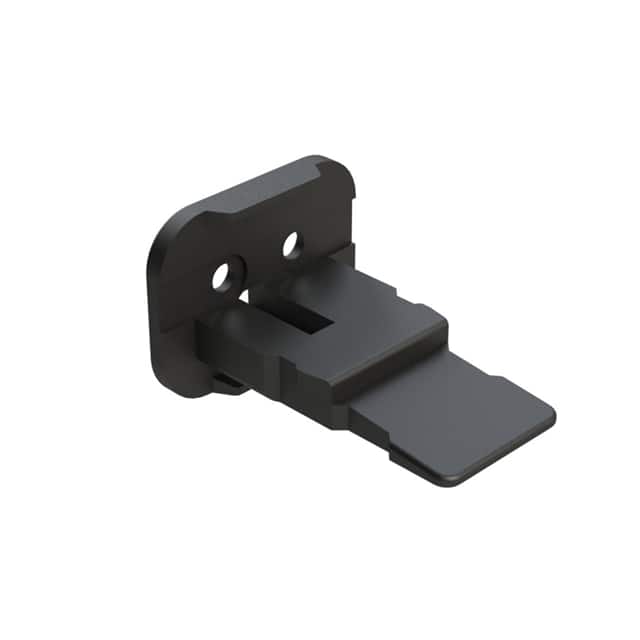 AW2S-B CONN PLUG WEDGE 2POS BLACK