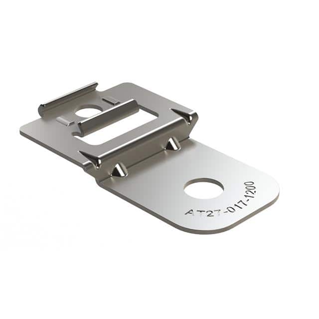 AT27-017-1200 METAL SIDE MOUNTING CLIP, 8.2MM