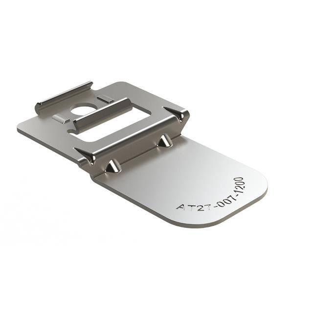 AT27-007-1200 METAL SIDE MOUNTING CLIP, NO HOL