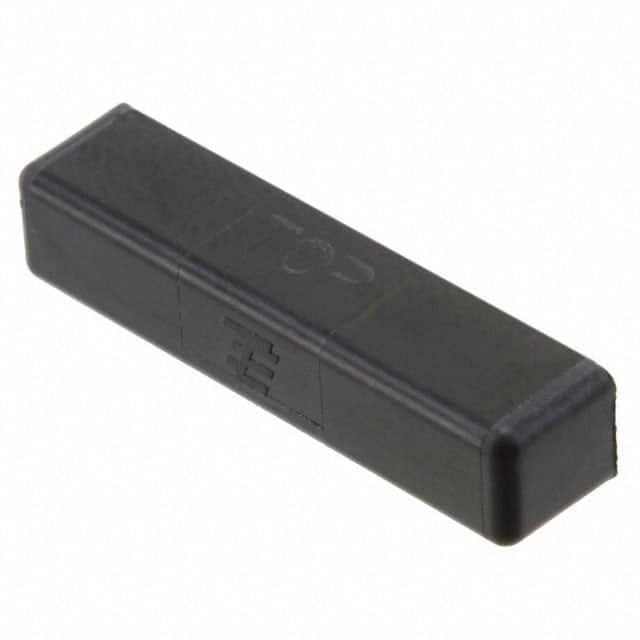 1-2058128-3 DUST CAP, 6 POSN, BLACK