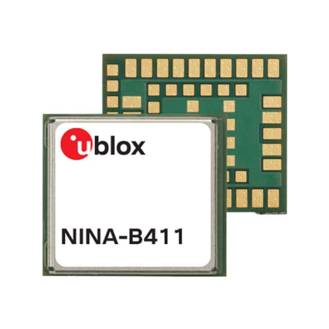 NINA-B411-01B RF TXRX MODULE BT 5.1, NRF52833