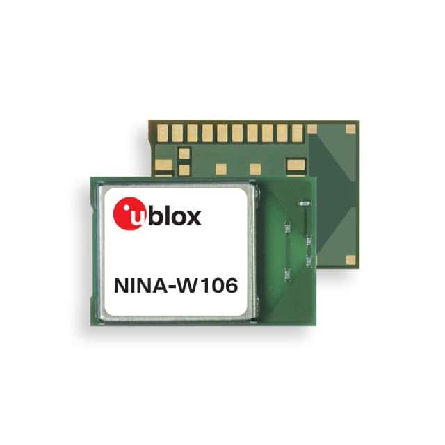 NINA-W106-00B RF TXRX MOD WIFI BT PCB ANT SMD