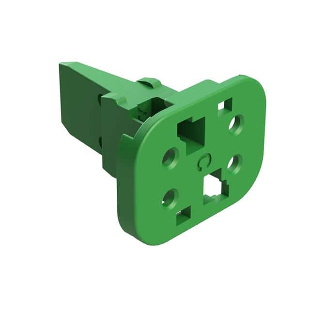 AW4S-C 4 POSITION PLUG WEDGELOCK, KEYED