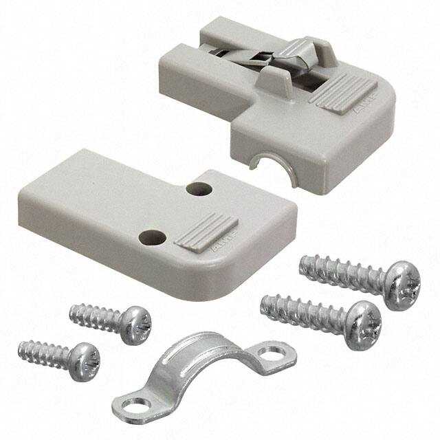 176764-3 LATTICE CONN 12P R/ANGLE C/KIT