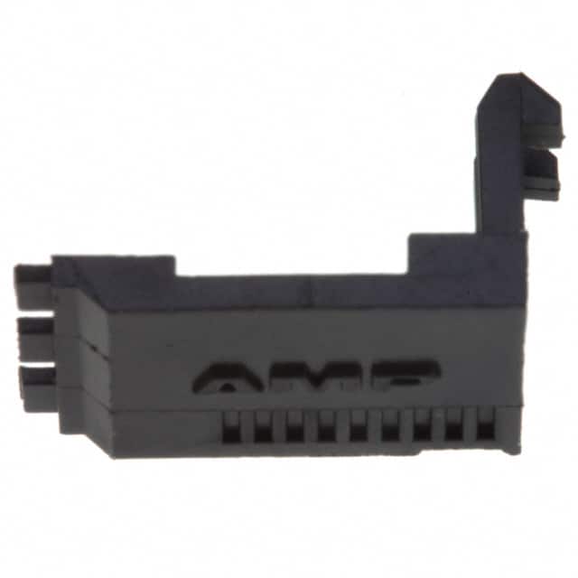102536-1 CONN COVER BACK 6POS MT .100