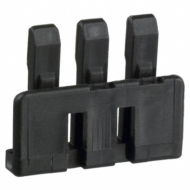DF7-3RS/P-3.96 CONN RETAINER 3POS 3.96MM
