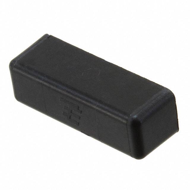 1-2058128-2 DUST CAP, 4 POSN, BLACK