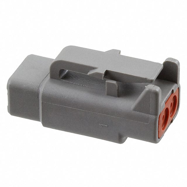 DTM06-2S CONN PLUG HSG 2POS