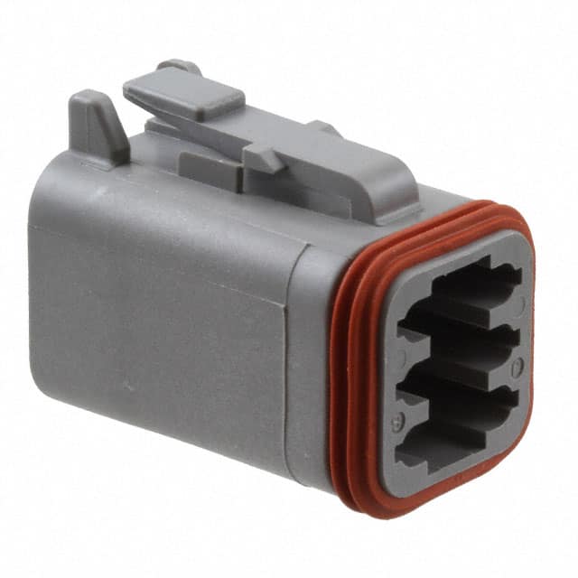 DT06-6S CONN PLUG HSG 6POS