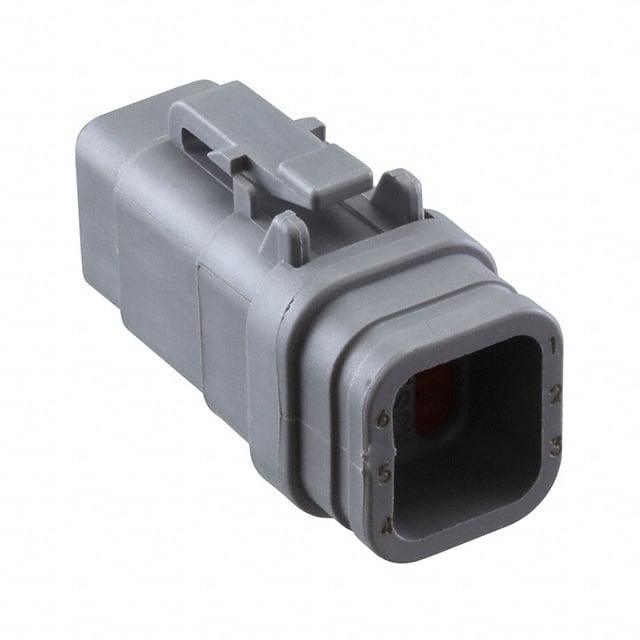DTM06-6S-E007 CONN PLUG HSG 6POS