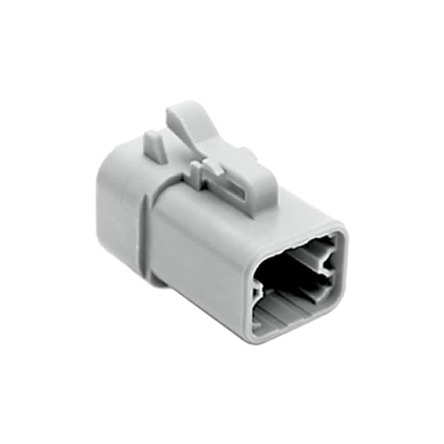 ATP06-4S CONN PLUG HSG 4POS
