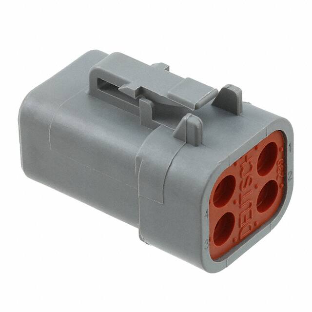 DTP06-4S CONN PLUG HSG 4POS