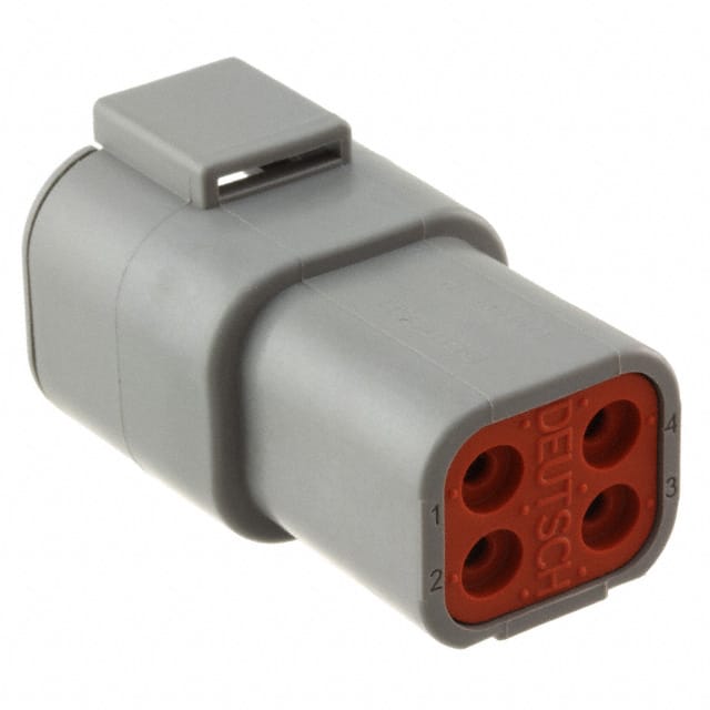 DTP04-4P CONN RCPT HSG 4POS
