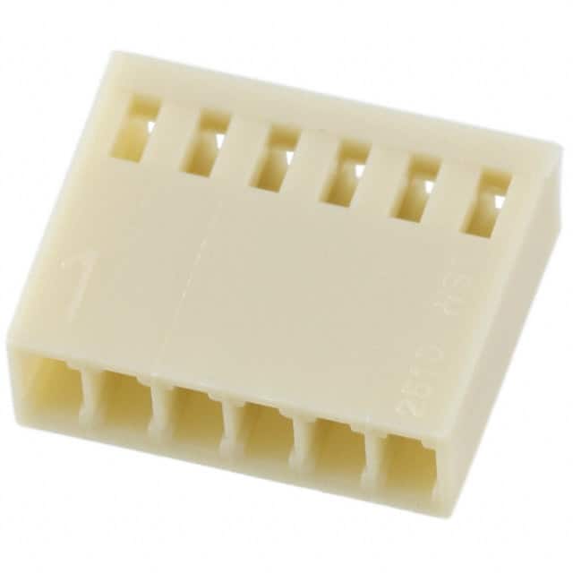 SWH25X-NULC-S06-UU-BA CONN RCPT HSG 6POS 2.54MM