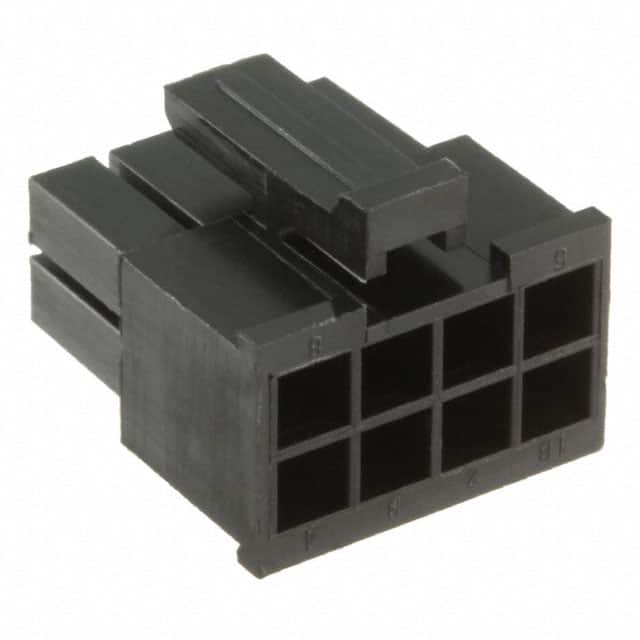 10127716-08LF CONN RCPT HSG 8POS 3.00MM