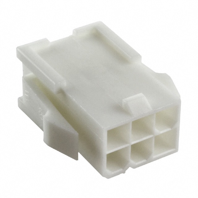 1586018-6 CONN PLUG HSG 6POS 4.20MM