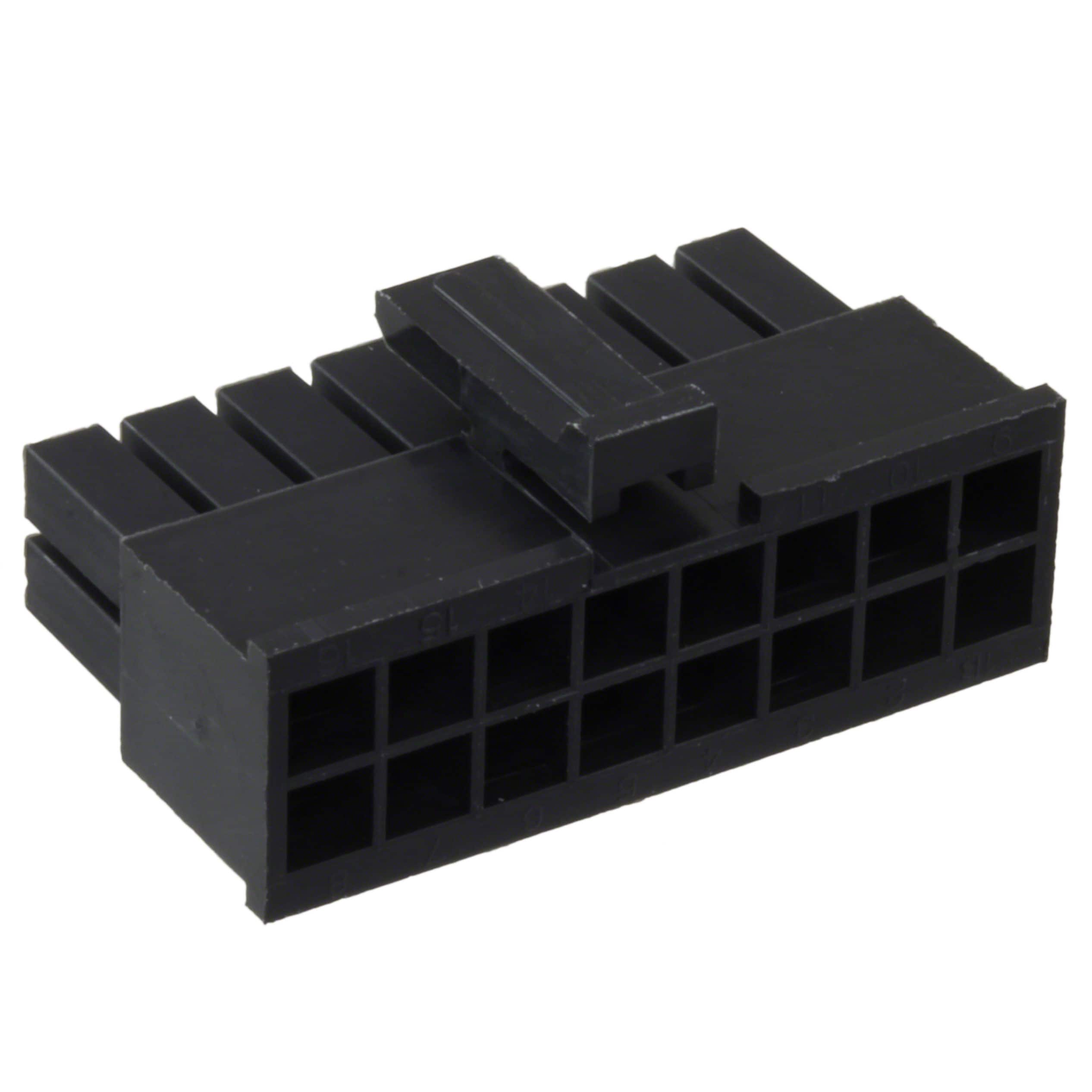 10127716-16LF CONN RCPT HSG 16POS 3.00MM