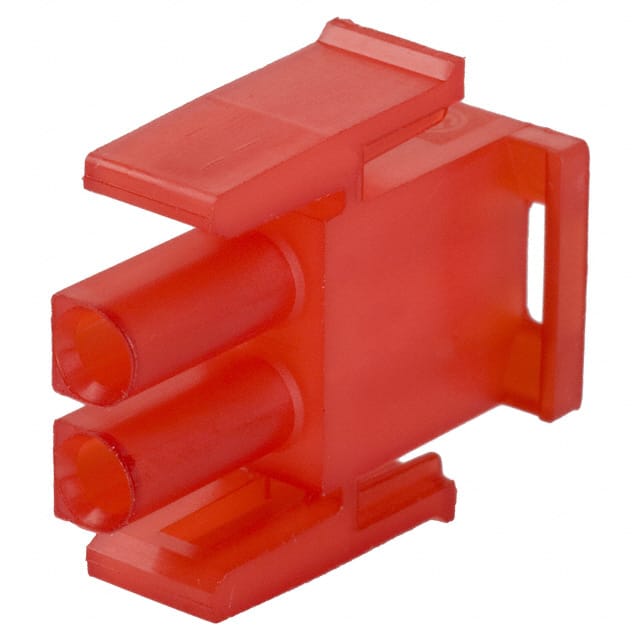 1-480698-2 CONN PLUG HSG 2POS RED