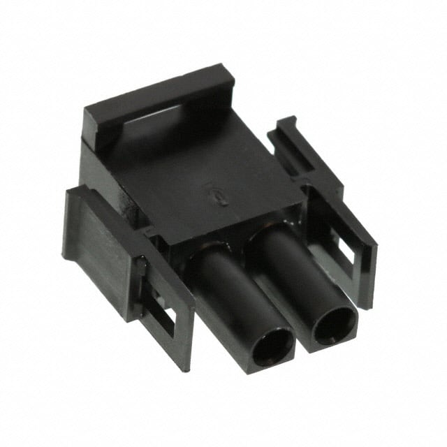 0366480002 CONN PLUG HSG 2POS BLACK