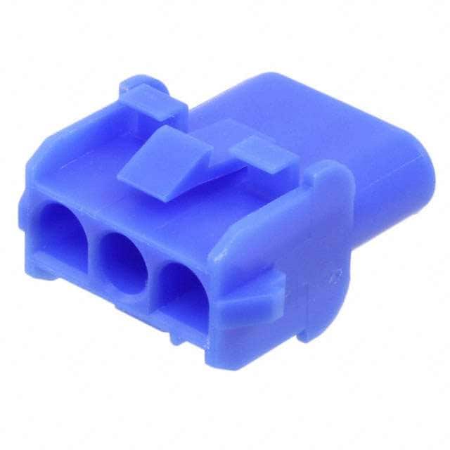 1-480701-6 CONN RCPT HSG 3POS UNIV BLUE
