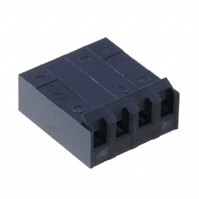 0009930400 CONN RCPT HSG 4POS 3.96MM