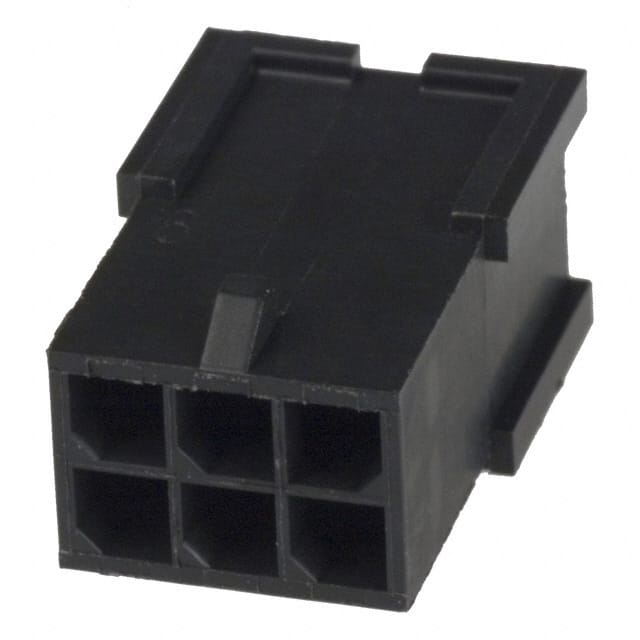794616-6 CONN PLUG HSG 6POS 3.00MM