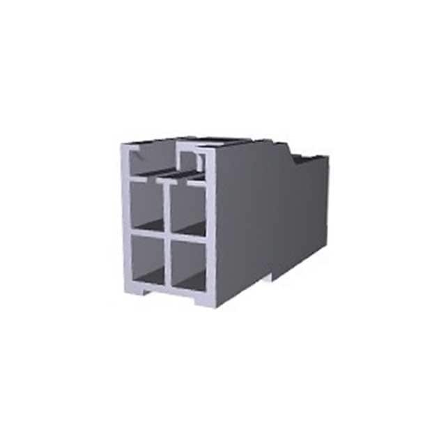 176284-9 CONN RCPT HSG 4POS 3.96MM