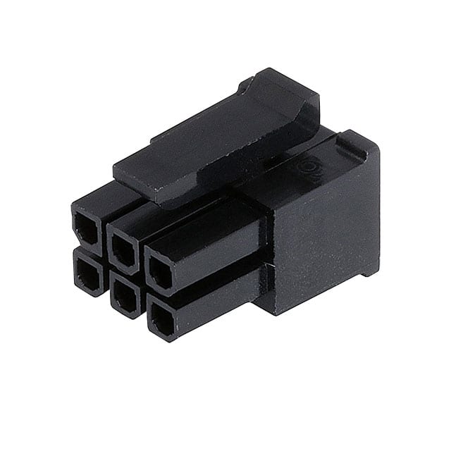 0430250610 CONN RCPT HSG 6POS 3.00MM