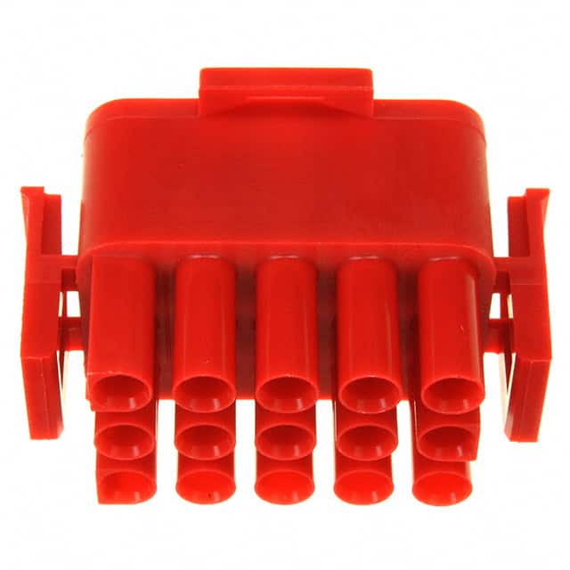 1-480710-2 CONN PLUG HSG 15POS RED