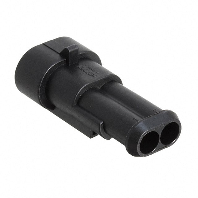 282104-1 CONN RCPT HSG 2POS 6.00MM