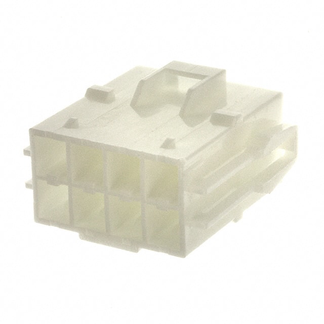 VLR-08V CONN RCPT HSG 8POS 6.20MM