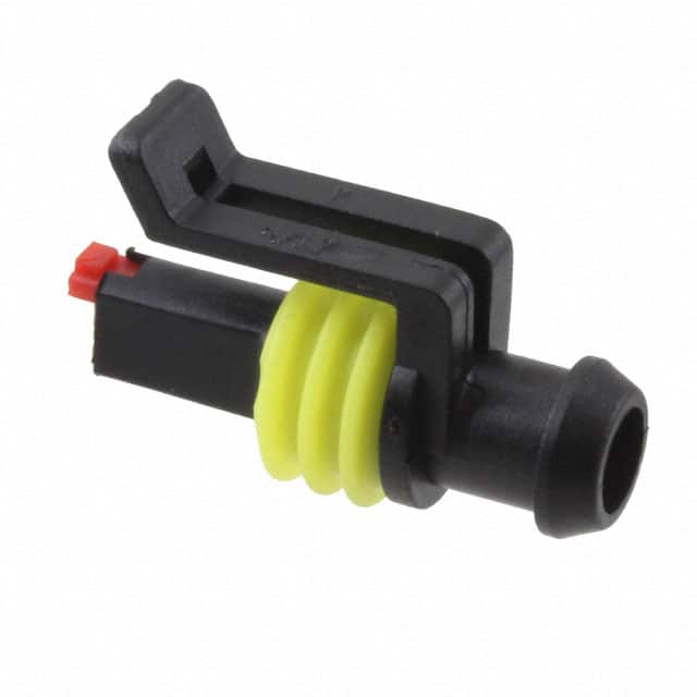 282079-2 CONN PLUG HSG 1POS BLACK