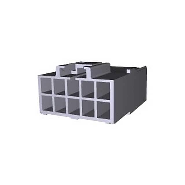176288-2 CONN RCPT HSG 10POS 3.96MM