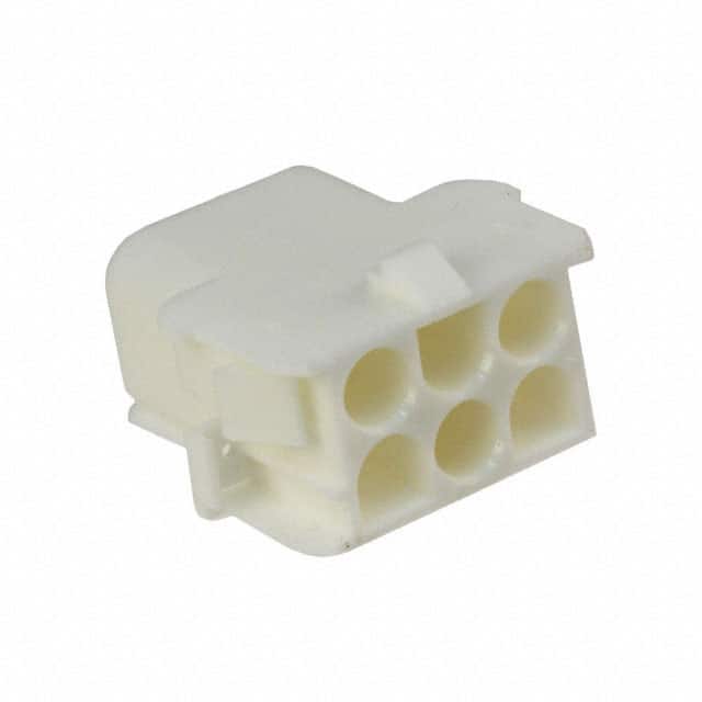 0050842062 CONN RCPT HSG 6POS WHITE